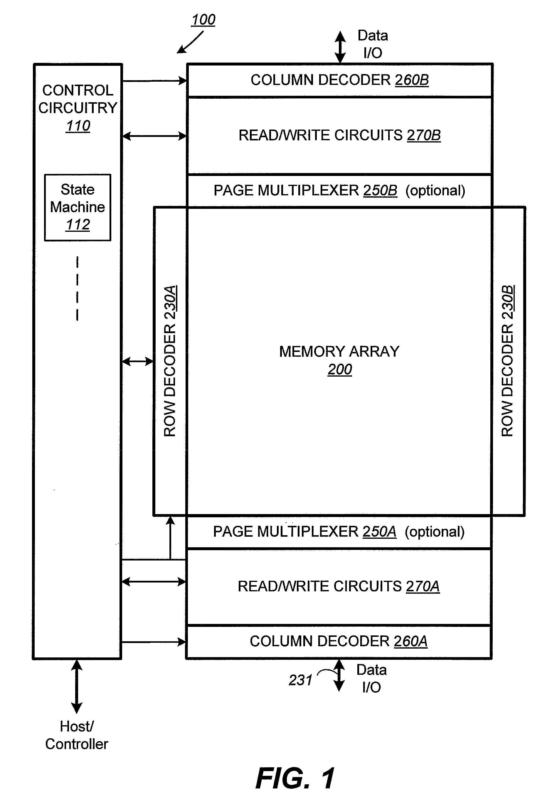 Nonvolatile memory with index programming and reduced verify