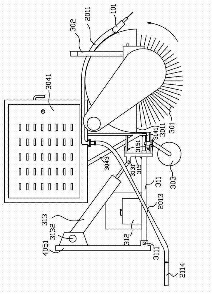 Multifunctional cleaning vehicle for road washing operation