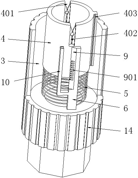 High-voltage wiring harness system for new energy automobile