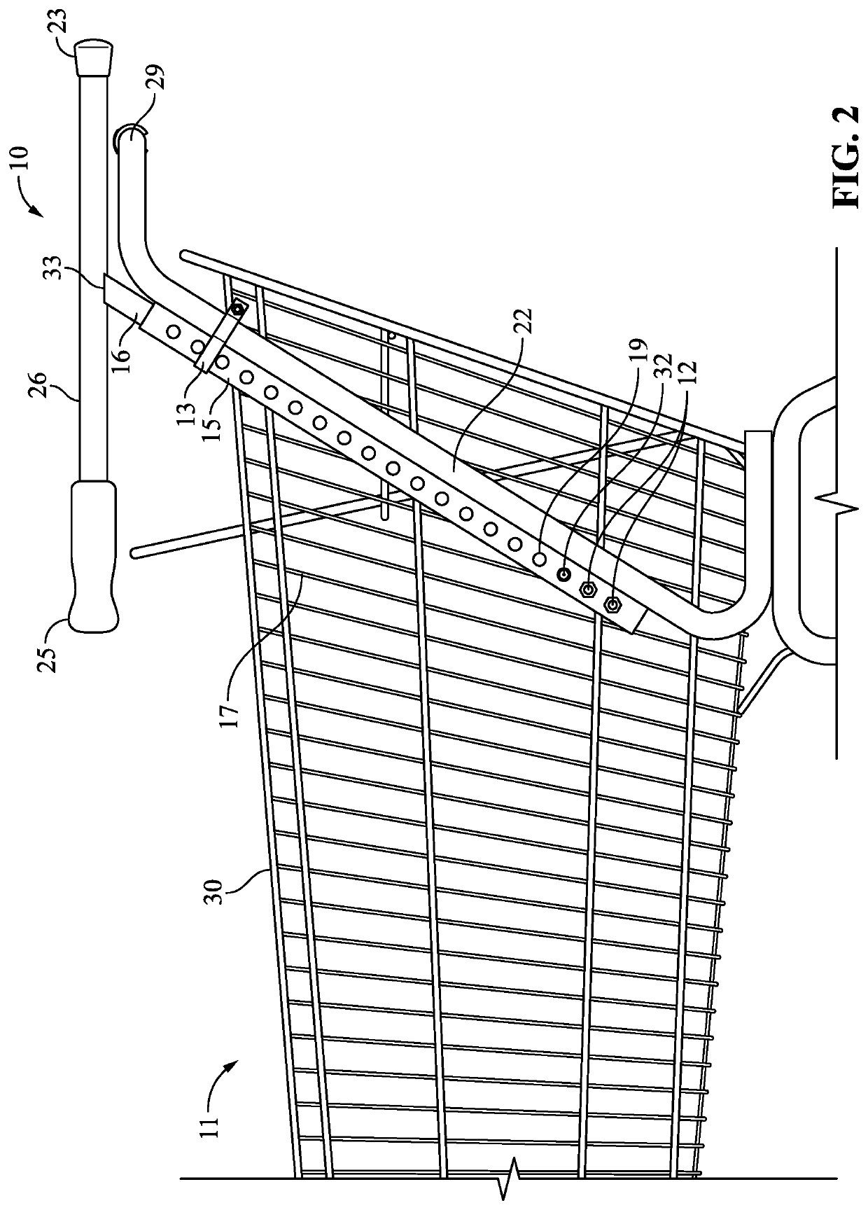 Shopping cart assist handles