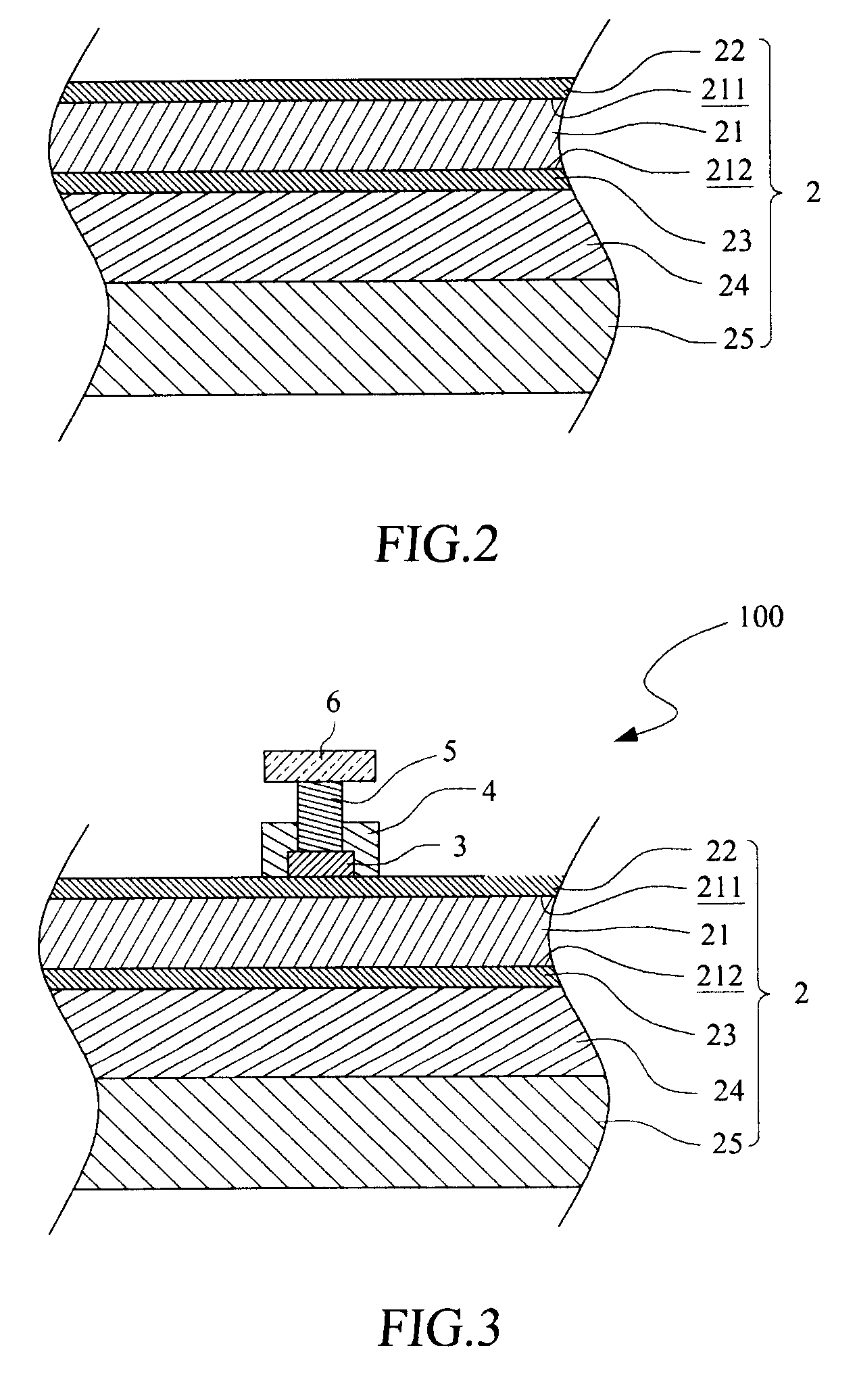 Structure and manufacturing method of substrate board