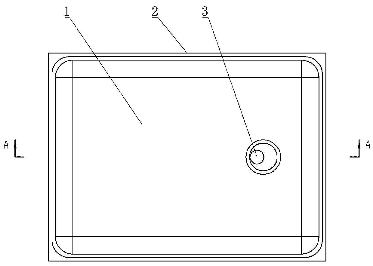 MEMS MIC with front sound cavity and rear sound cavity