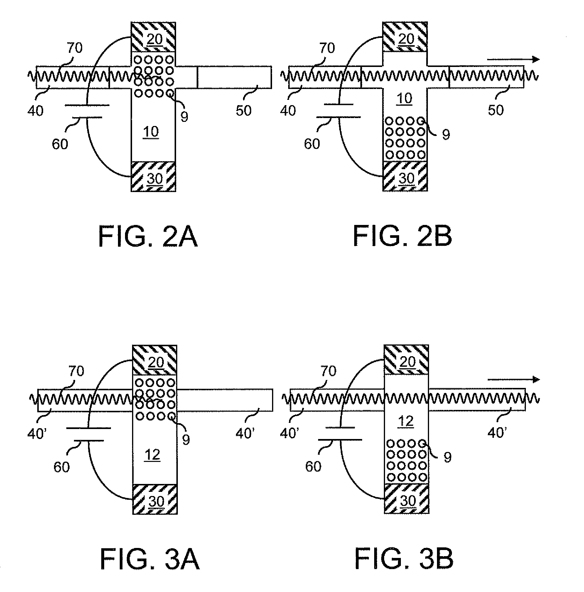 Non-volatile programmable optical element employing f-centers