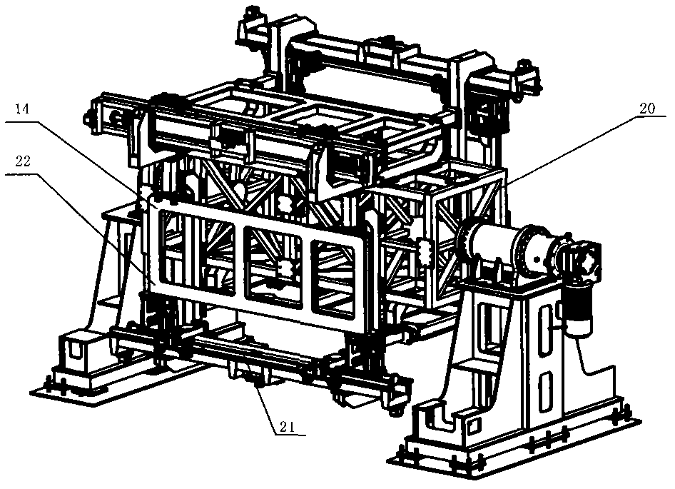 Collinear flexible head splicer suitable for multiple vehicle types