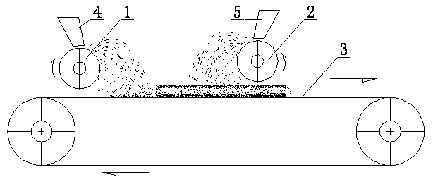 Phosphorus plaster tablet processing method