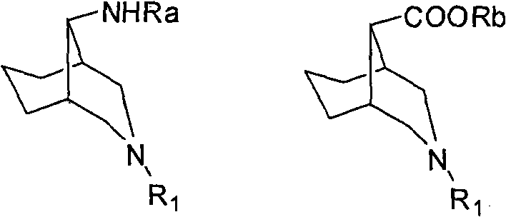 3-azabicyclo (3.3.1) nonane-9-substituted derivative and preparation method thereof