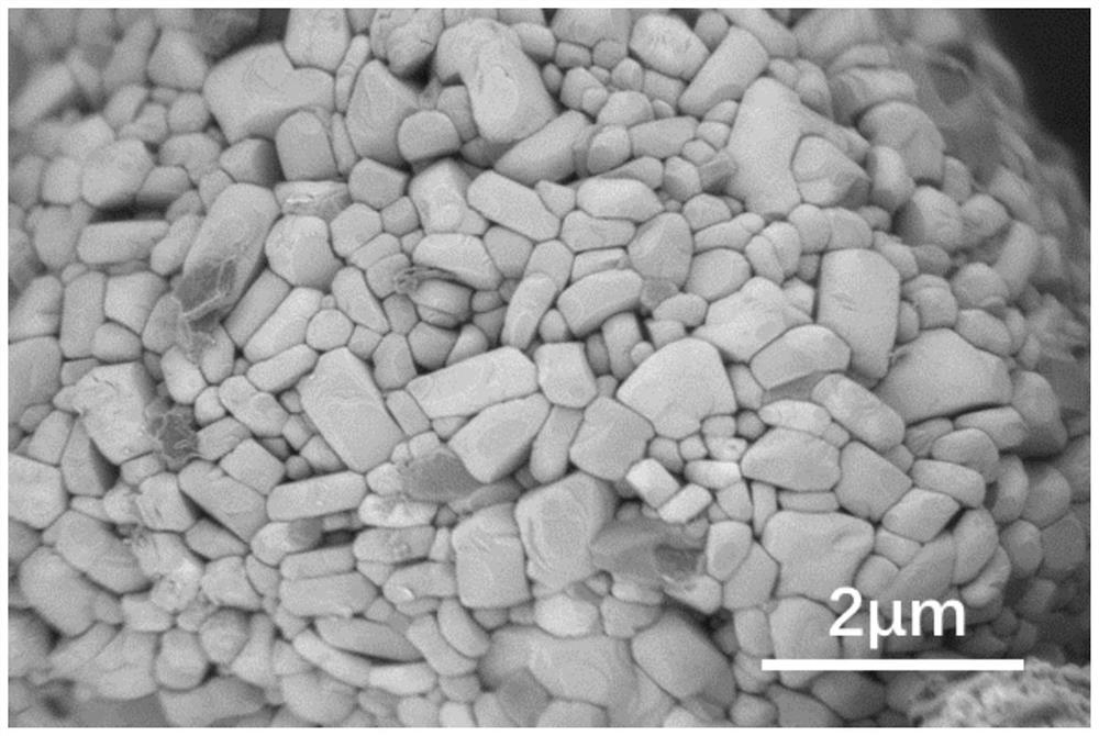 High-nickel ternary positive electrode material as well as preparation method and application thereof