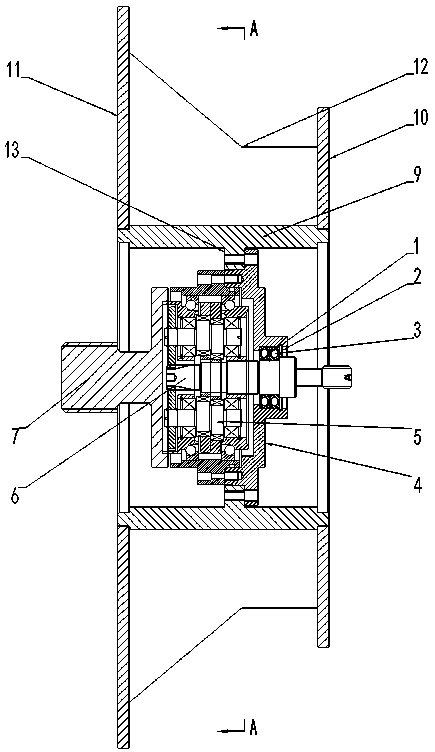 Turning connection device based on high-precision detecting instrument