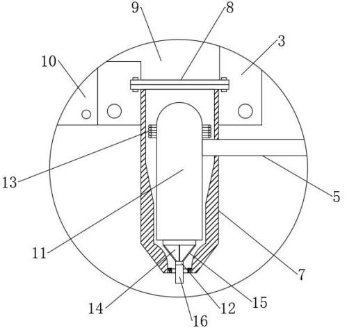 A kind of airflow dispensing equipment and dispensing method for electronic processing