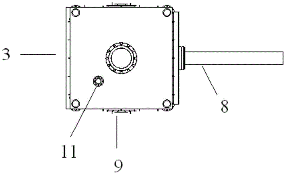 Garbage dehydration solid-liquid separation device