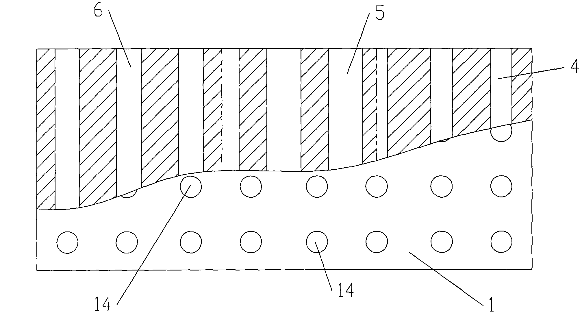 Spray evaporation cooling hot press, and single-sided compressed wooden plate and production method thereof