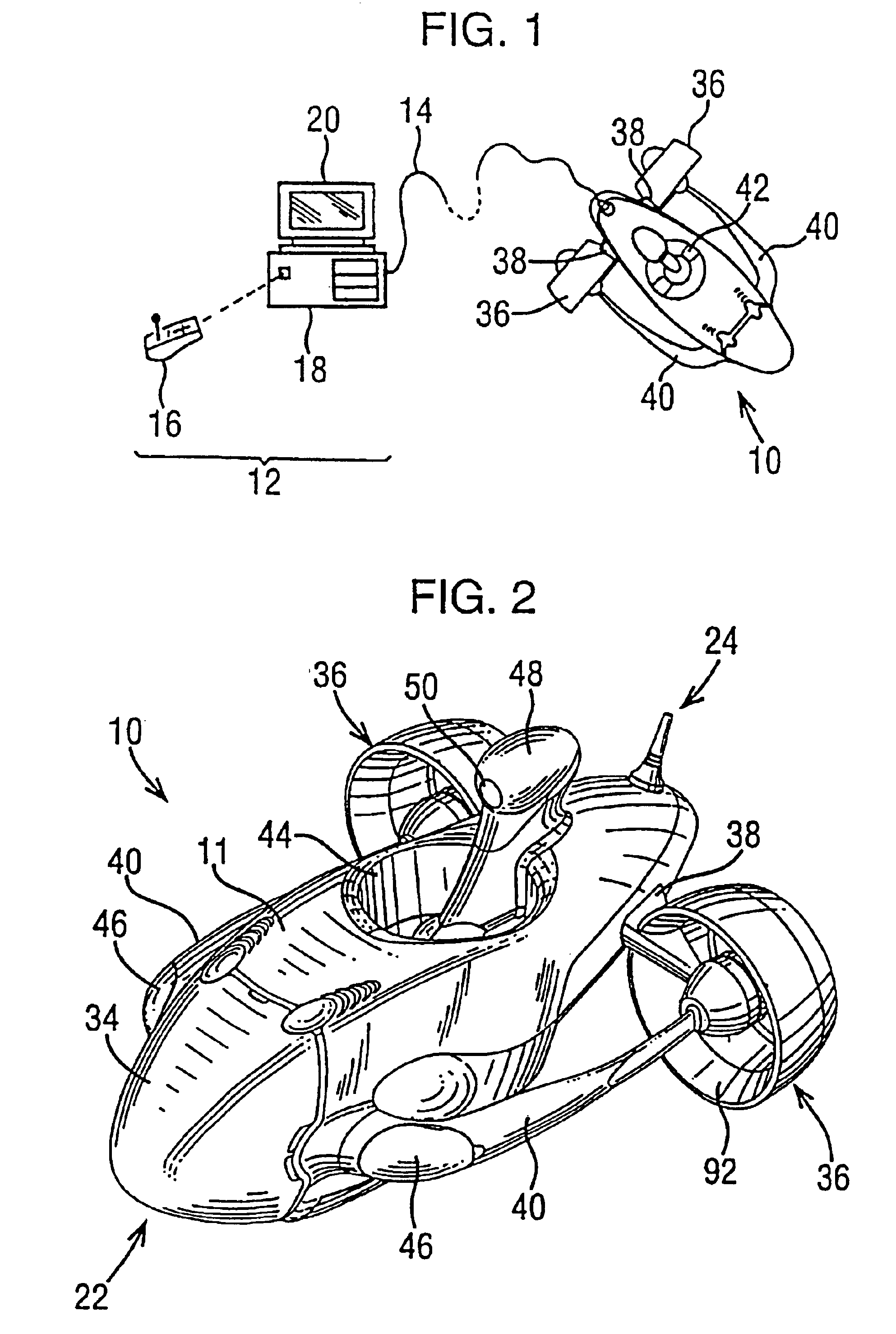 Remote operated vehicles