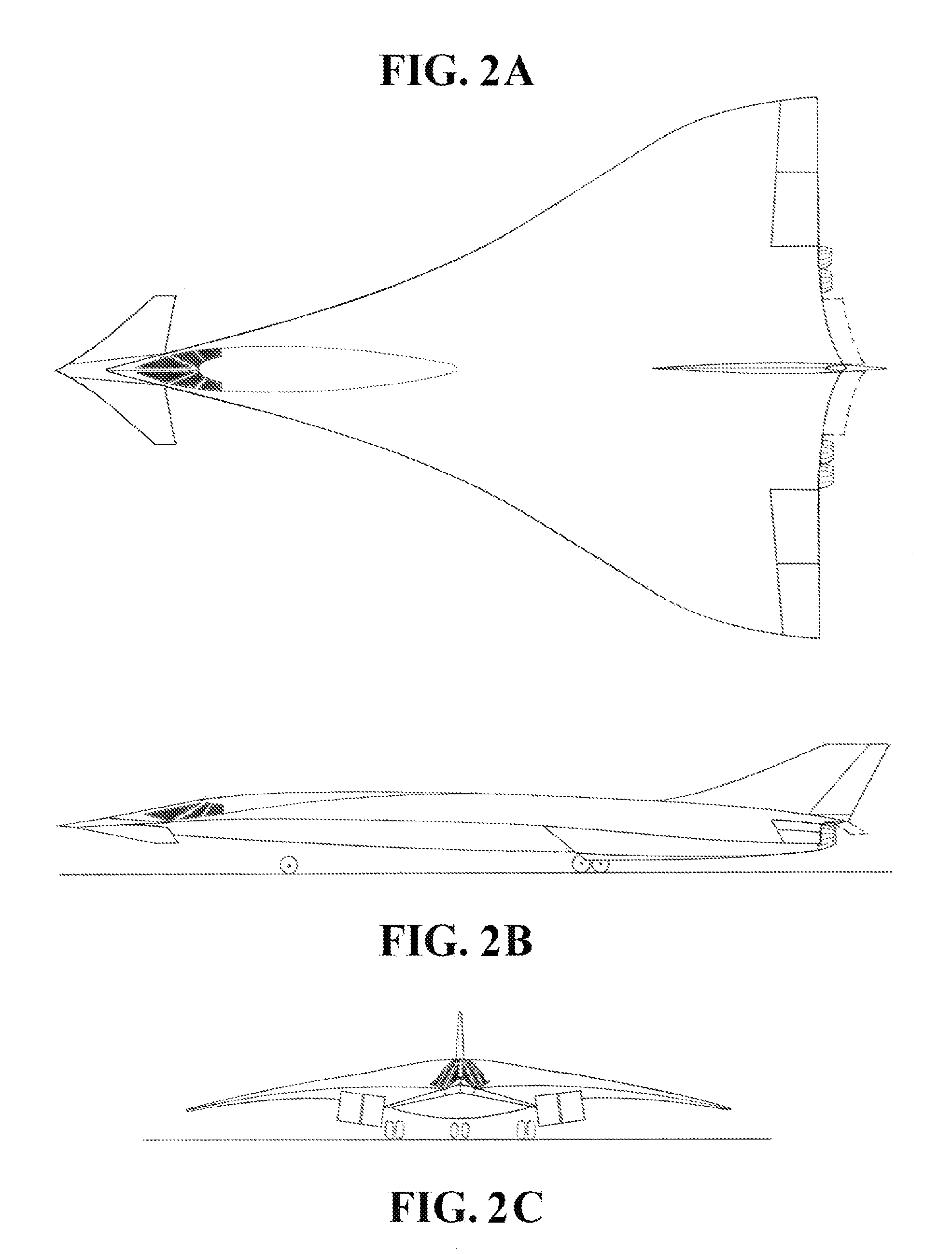 Canarded deltoid main wing aircraft