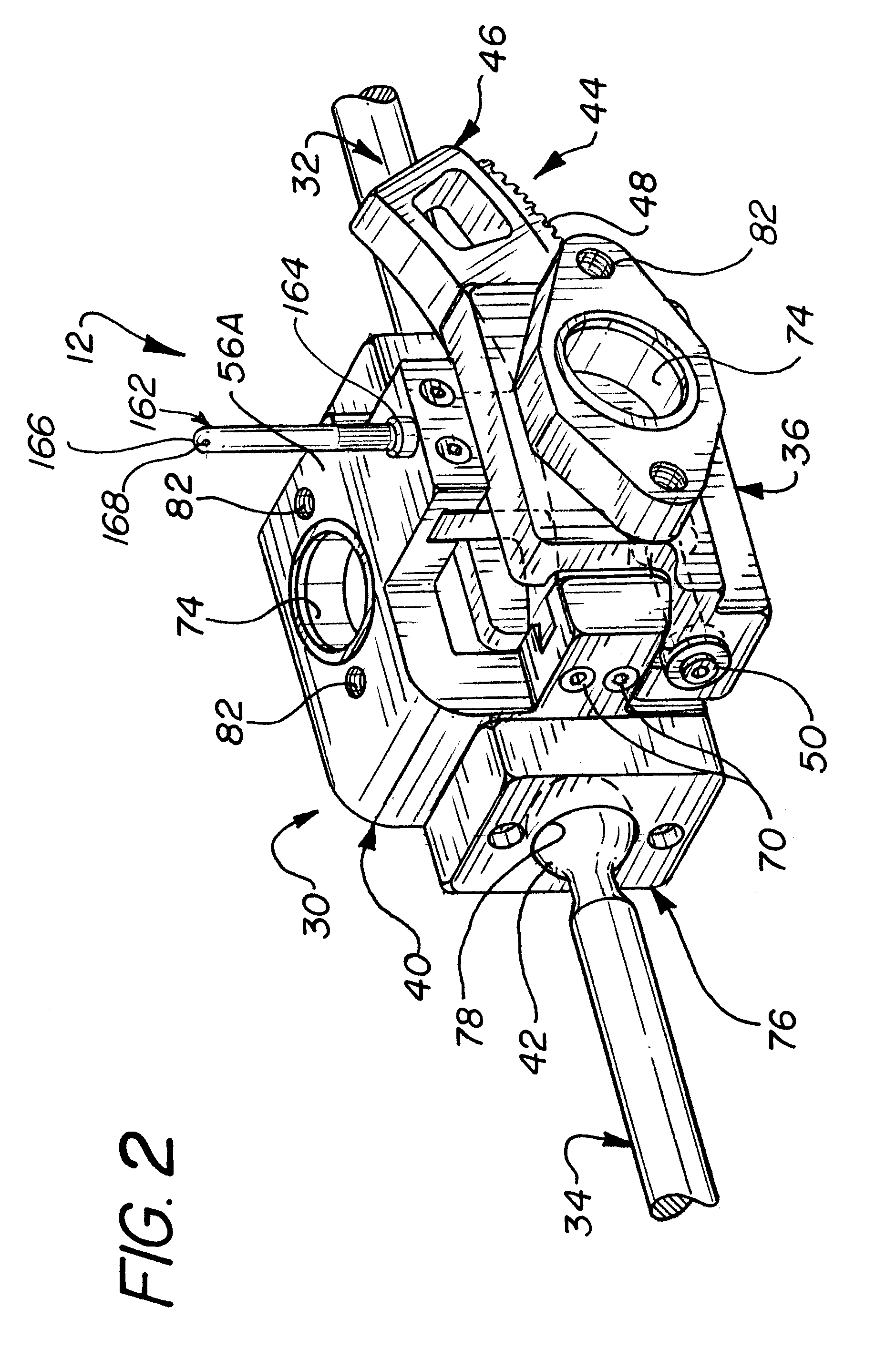 External fixator including an angular correction module and related method