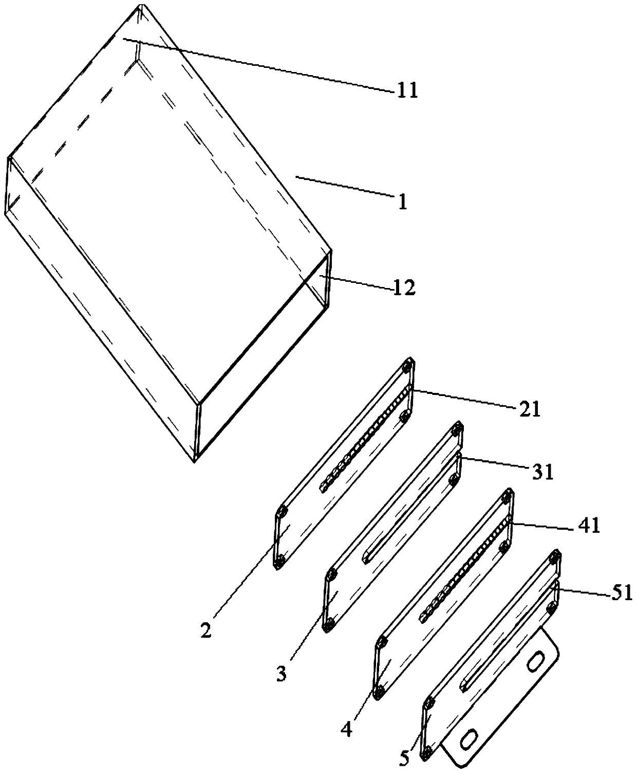 A waterproof electrical control box