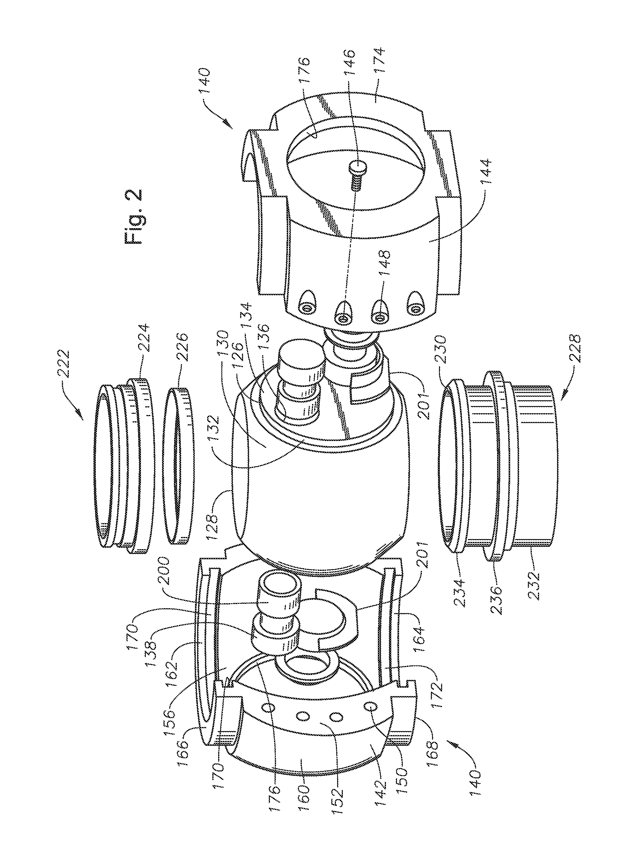 Ball valve enclosure and drive mechanism