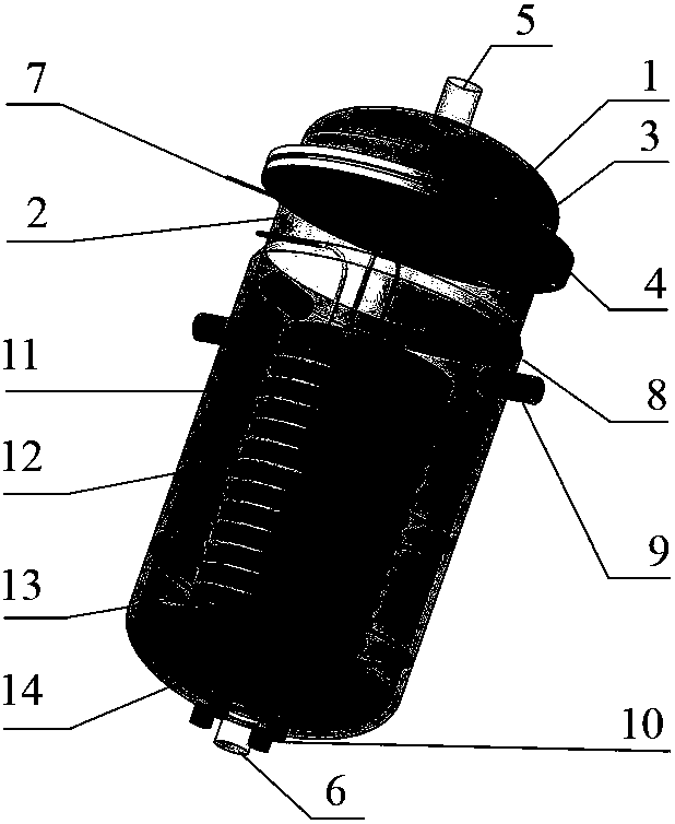 Reaction kettle for enhanced exothermic reaction