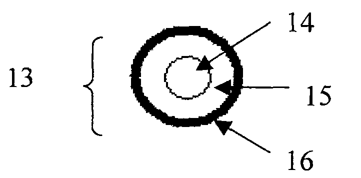 Optical fiber fluorescence biological sensor