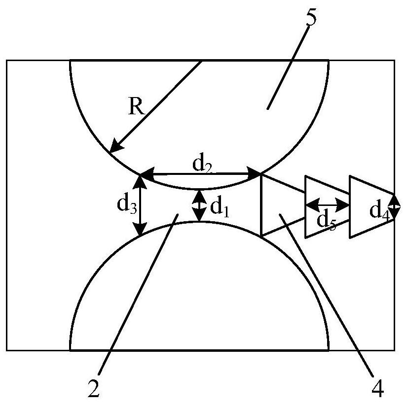 Method for improving arc extinguishing efficiency of multi-cavity structure by using magnetic field