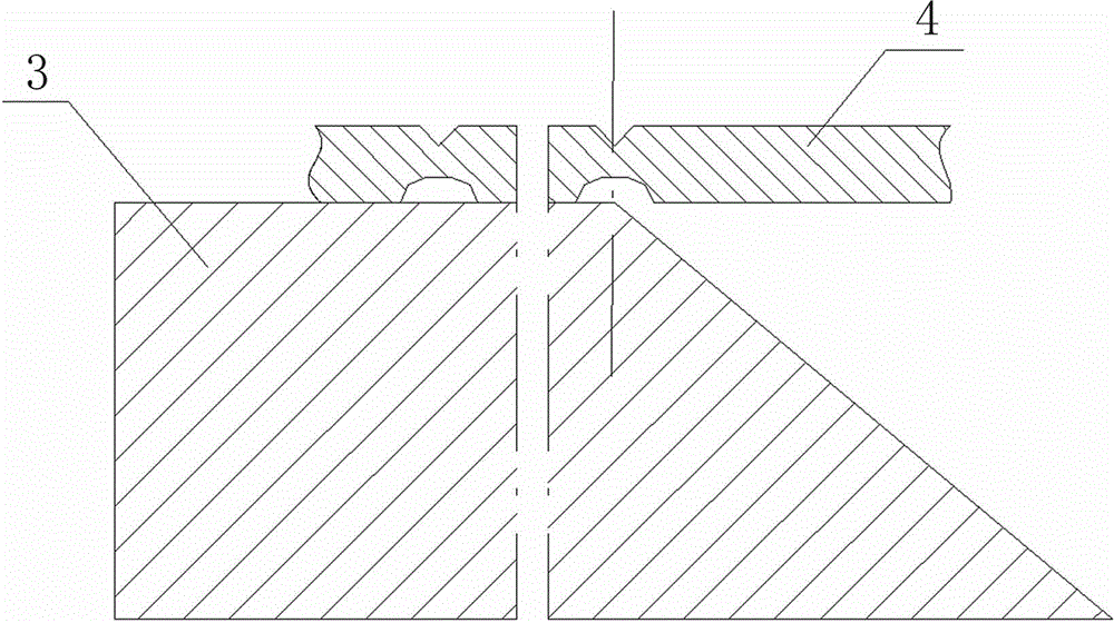 Method for sinking formation of composite material wallboard tool