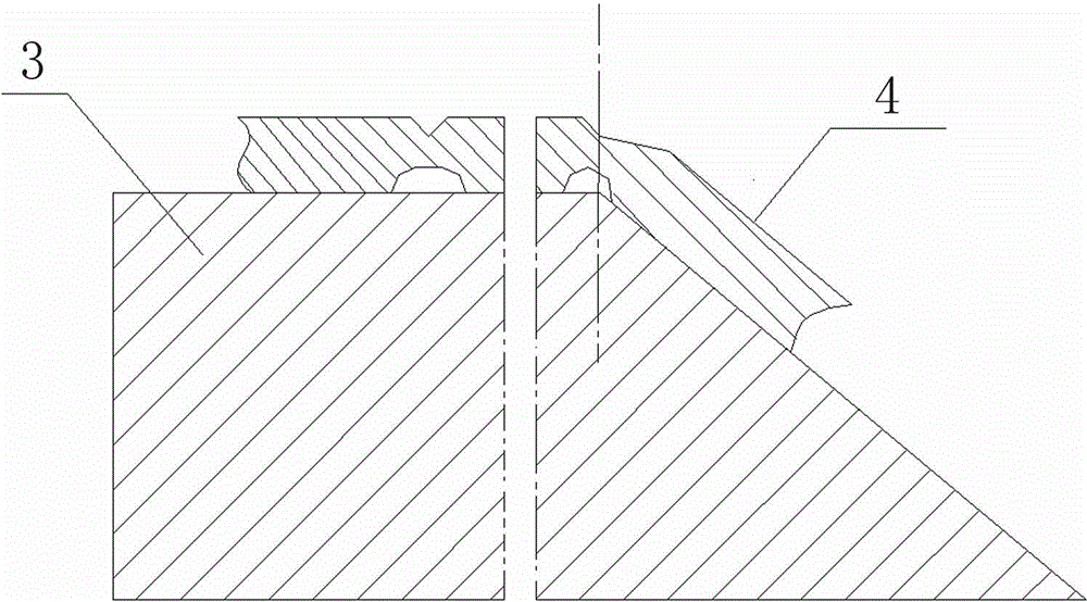 Method for sinking formation of composite material wallboard tool