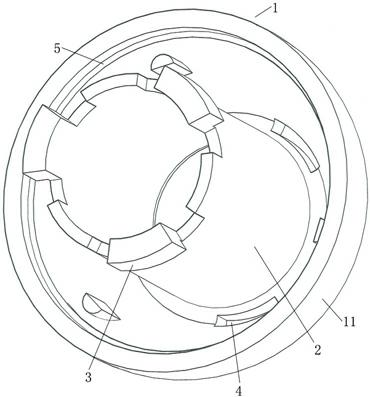 Magnetic compression anastomosis ball