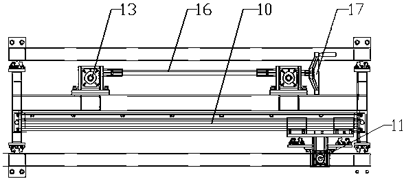 Plate burr removing device