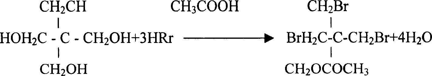 Synthetic method and refining for tribromoneoamyl alcohol