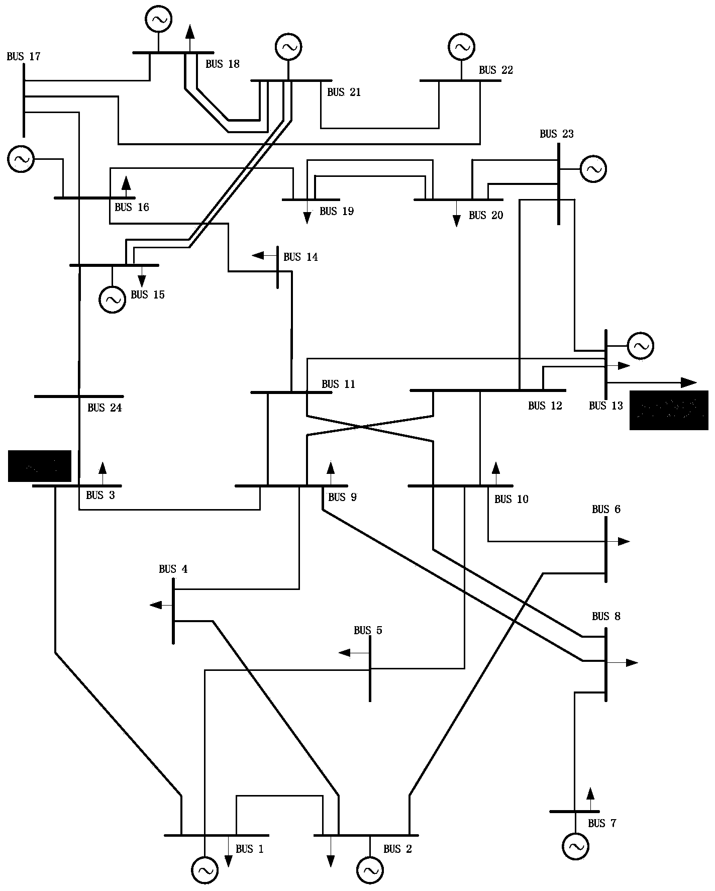 Electric system medium and long term transaction operation plan obtaining method taking wind electricity harmonic absorption into consideration