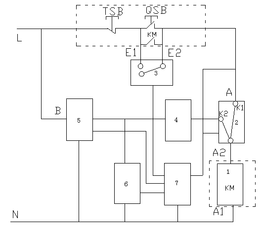 Alternating-current contactor in low-voltage alternating-current control circuit and control method of alternating-current contactor