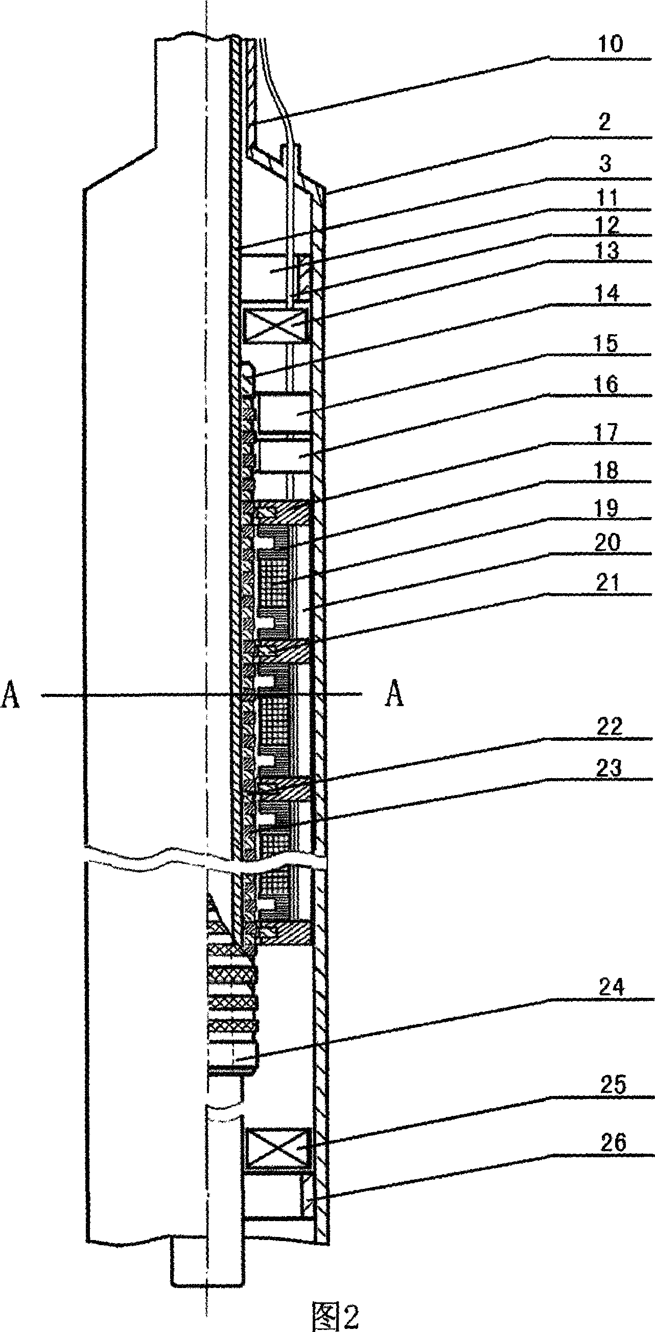 DC stepping permanent magnetism straight line motor drive type oil-submersible extracting pump