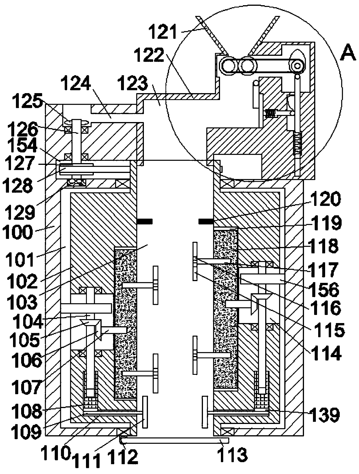 Waste incineration device