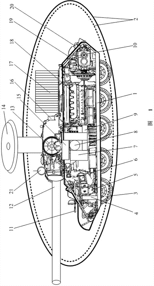 Ocean reef automatic mine laying launching vehicle special for teenager defense-related science and technology study