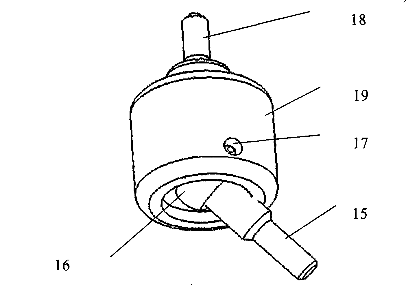 Ground to wall transition wall gecko-intimating robot