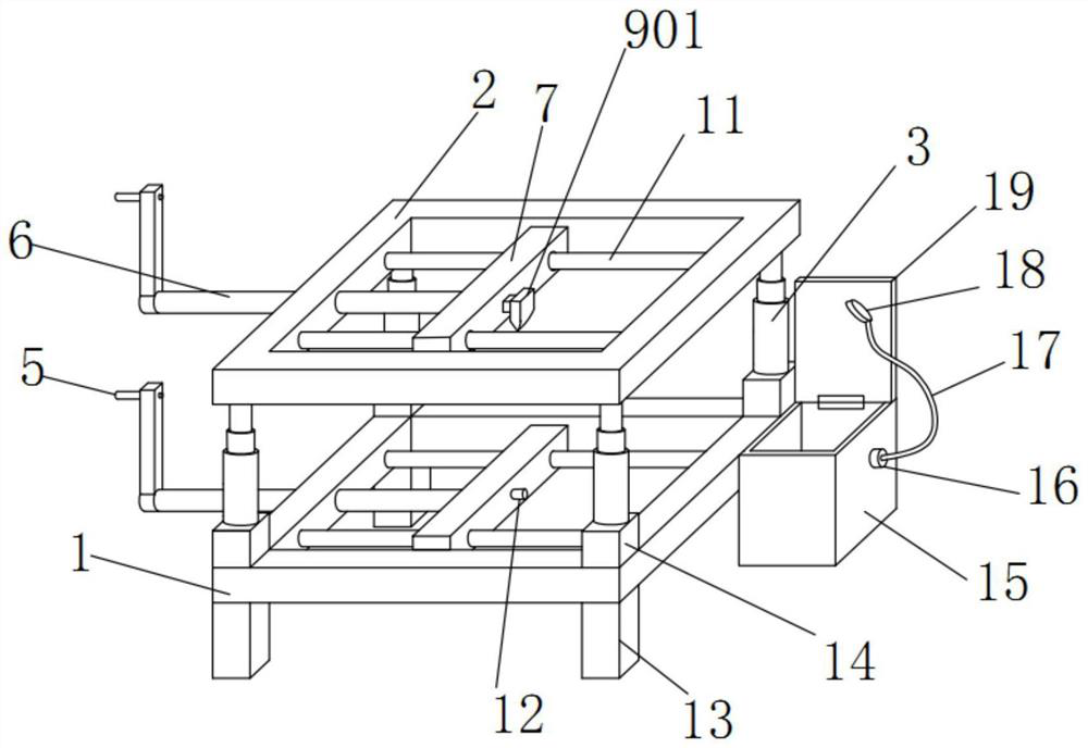 Edge opening device for maintenance of stepping motor