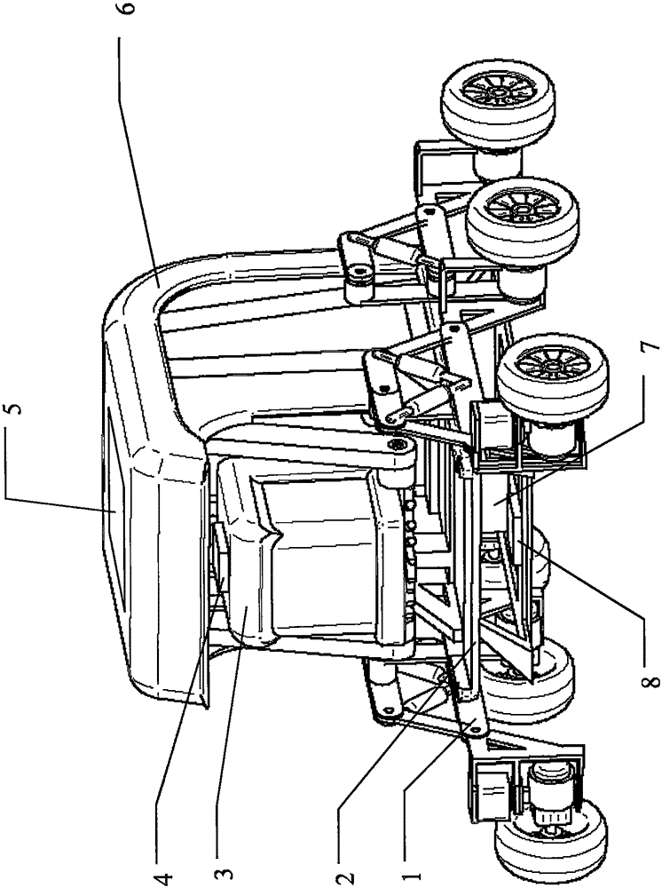 Survey, search and rescue robot with functions of simultaneous localization and map building