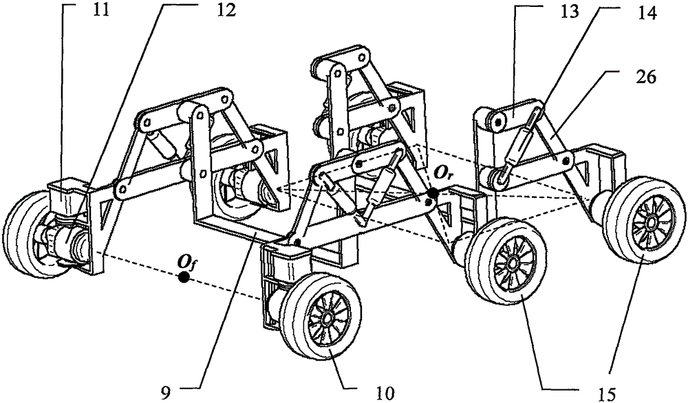 Survey, search and rescue robot with functions of simultaneous localization and map building