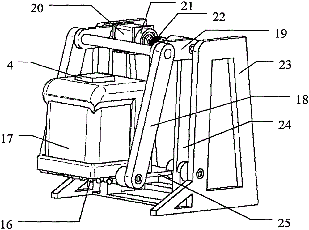 Survey, search and rescue robot with functions of simultaneous localization and map building