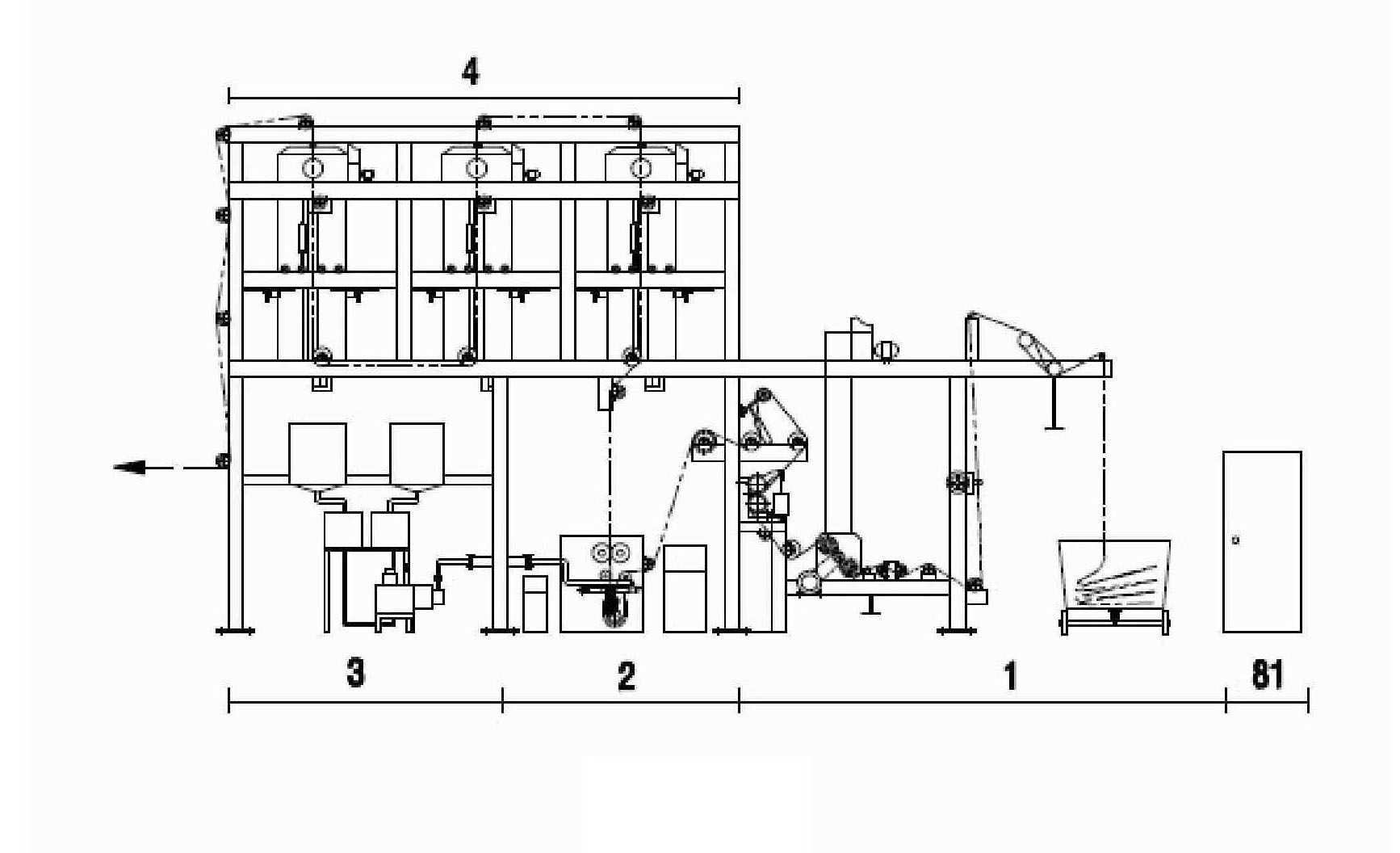 Continuous pigment dyeing pad dyer with infrared pre-baking apparatus