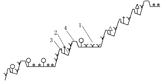 Agriculture and forestry composite treating method for channels