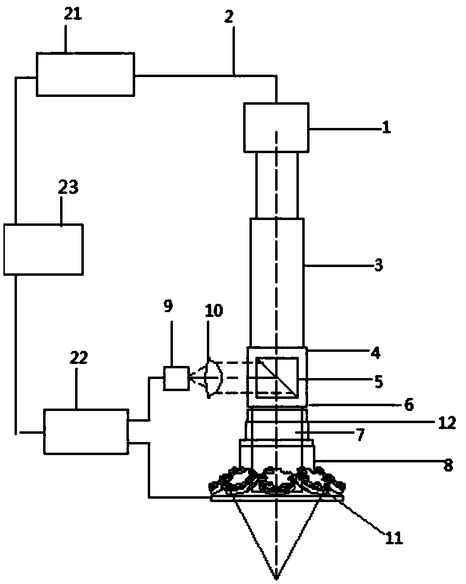 Device and method for detecting cleanliness and flatness of flat plate