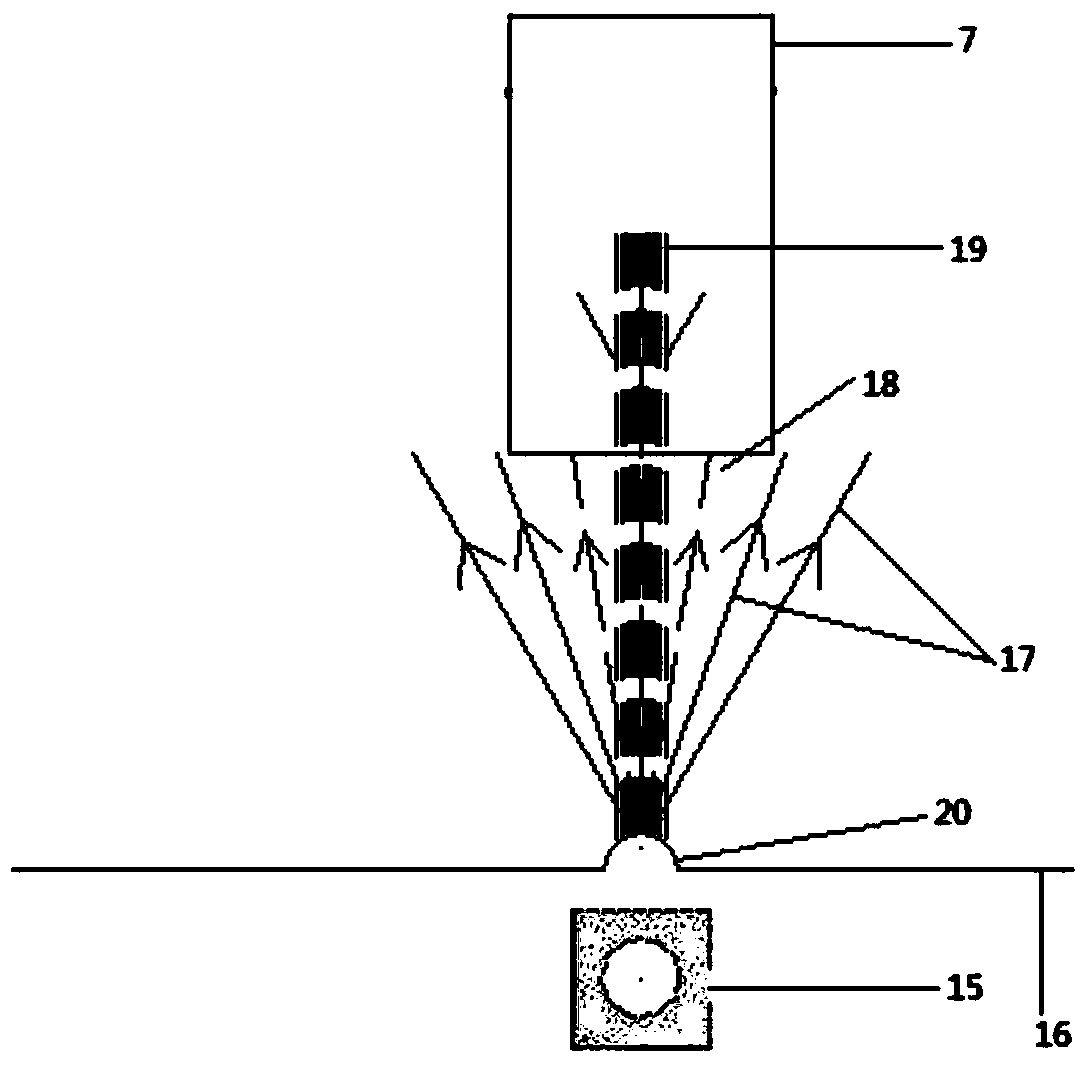 Device and method for detecting cleanliness and flatness of flat plate