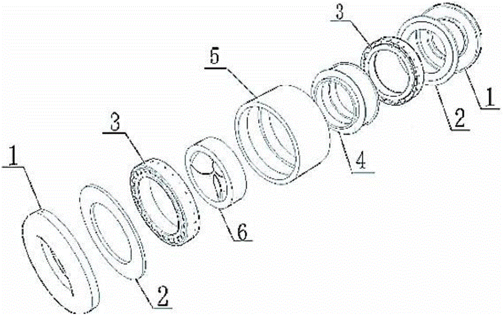 Wheel rim driven propeller thruster test device