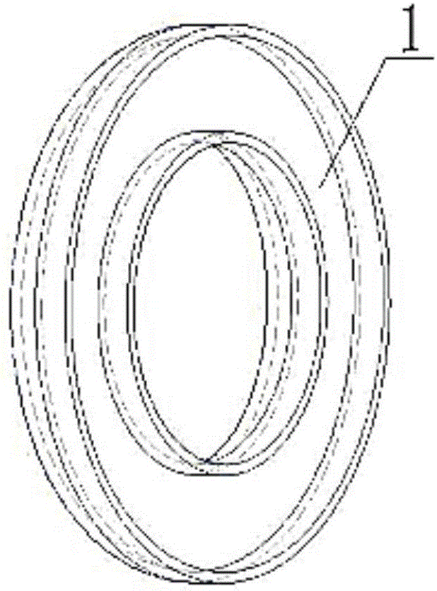 Wheel rim driven propeller thruster test device