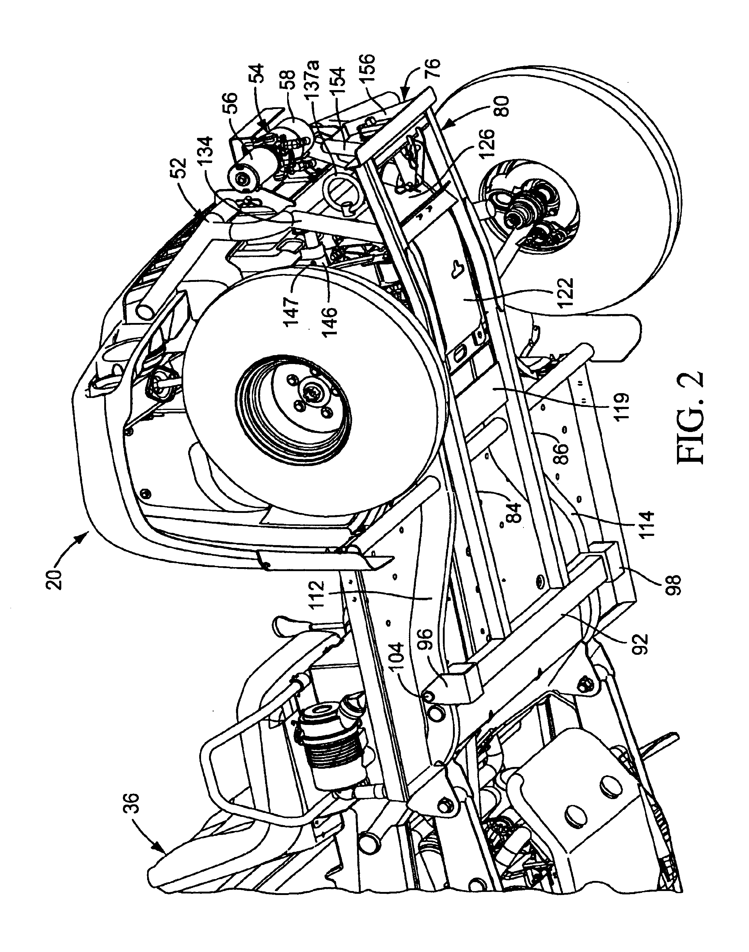 Bumper, skid plate and attachment system for utility vehicle