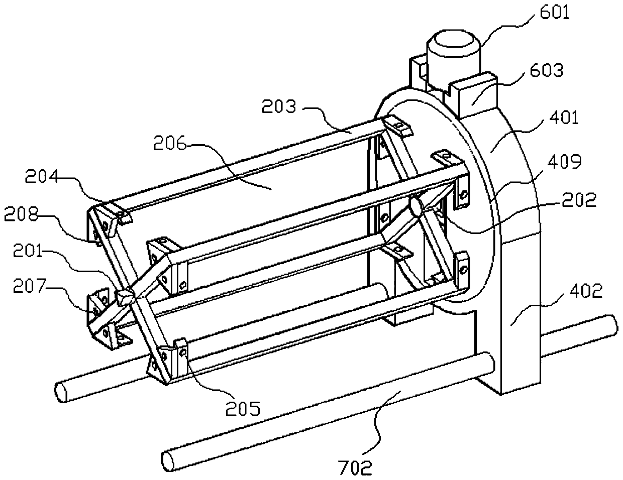 Camellia seed cleaning and drying all-in-one machine