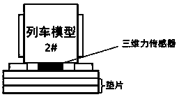 Magnetically levitated train model demonstrating and testing device