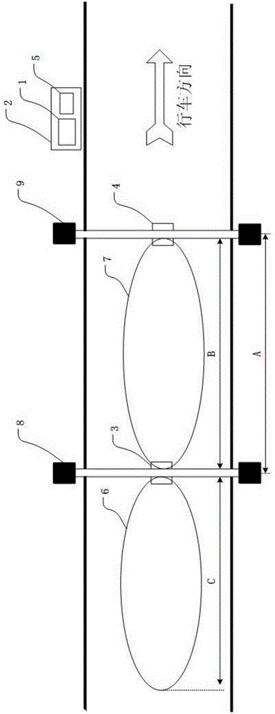 Free-flow electronic non-stop toll lane system and method based on continuous processing