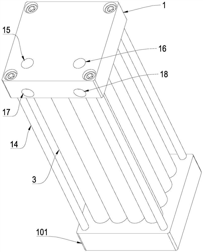 Internal spiral heat exchanger