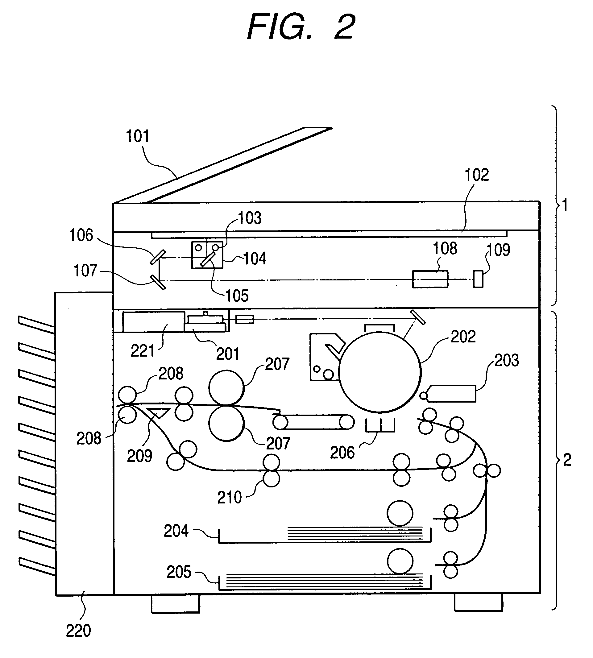 Method for displaying desired message in display unit of data processing apparatus for various processes